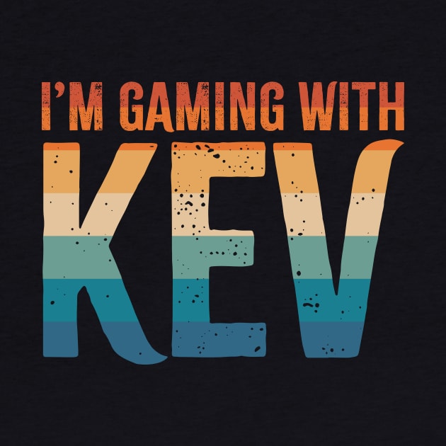 I'm Gaming with Kev Classic Retro Sunset by Bubsart78